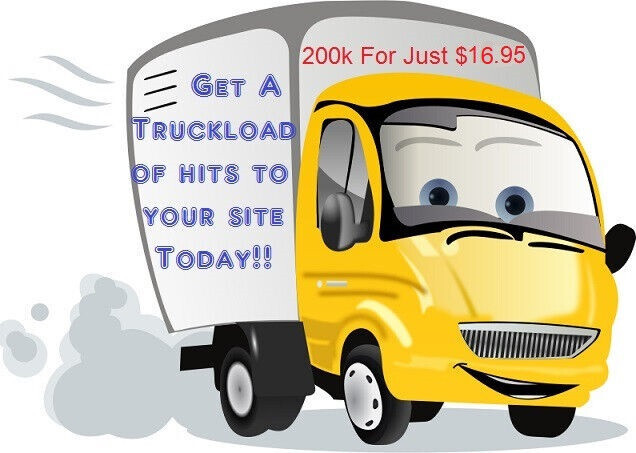200000 Website Visitors Hits – Several Weeks Of Traffic On Sale!