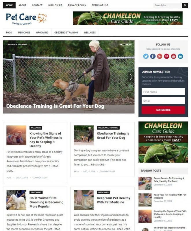 DFY PET CARE WORDPRESS THEME+FREE SETUP PRE-DESIGNED BANNERS AND ADS