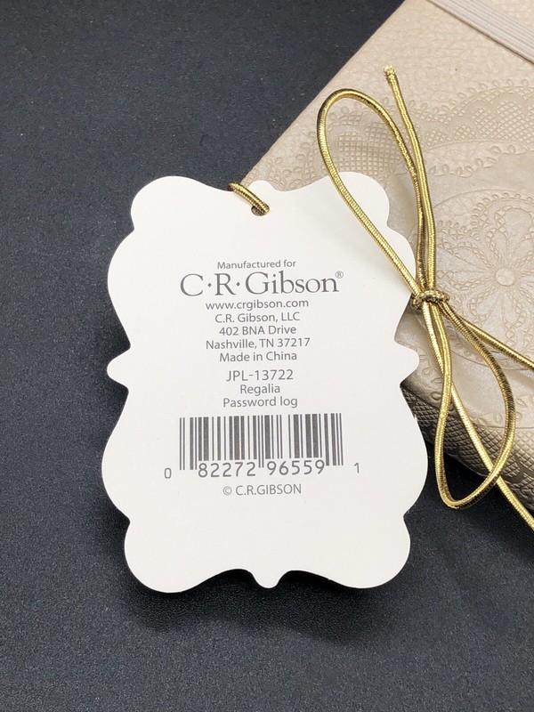 New Faux Leather C.R. Gibson Addtess Website Blog Book gallery