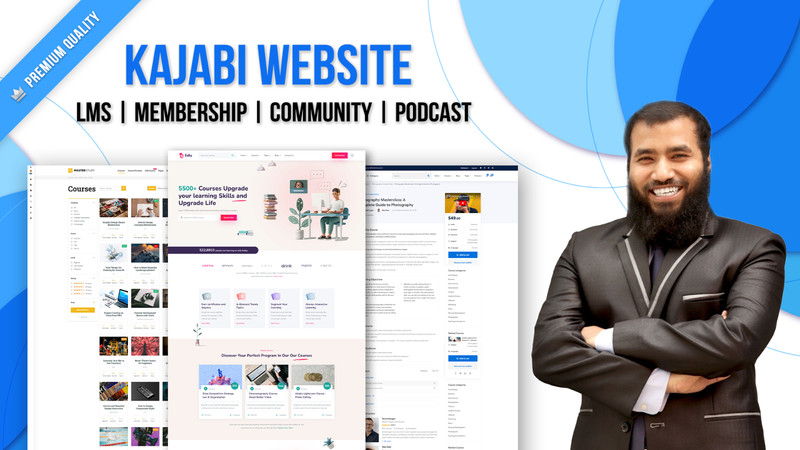 Kajabi Website, Kajabi Course Website or Kajabi Membership Website