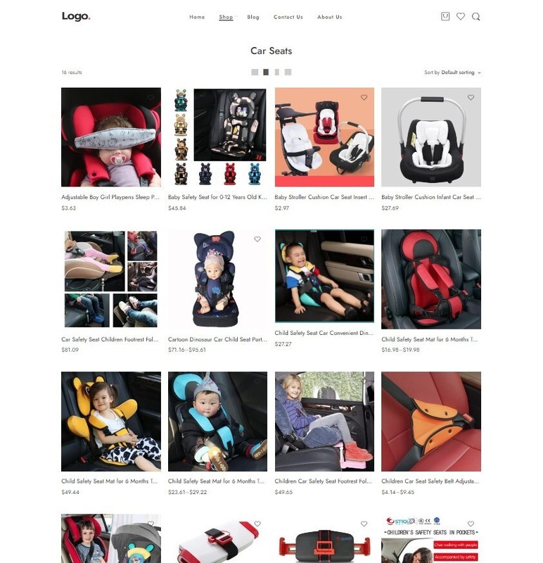 Dropshipping Website Ecommerce Business Affiliate, Free Hosting + Products, Baby gallery