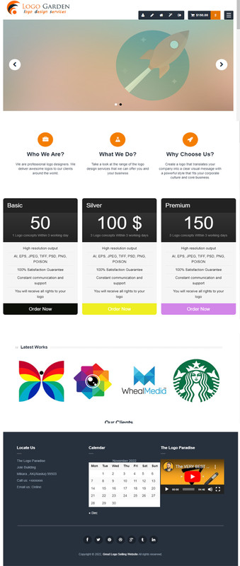 Make Money – Professional Logo Reseller / Outsource Website Free Hosting / setup