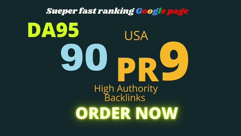 90 Authority Backlinks ALL from US Sites (PREMIUM SEO LINKS)