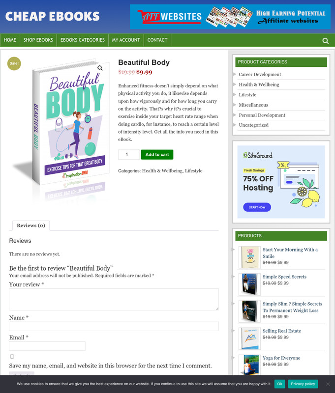 NICHE EBOOKS RESELLER - Work From Home Opportunity Website Business For Sale gallery