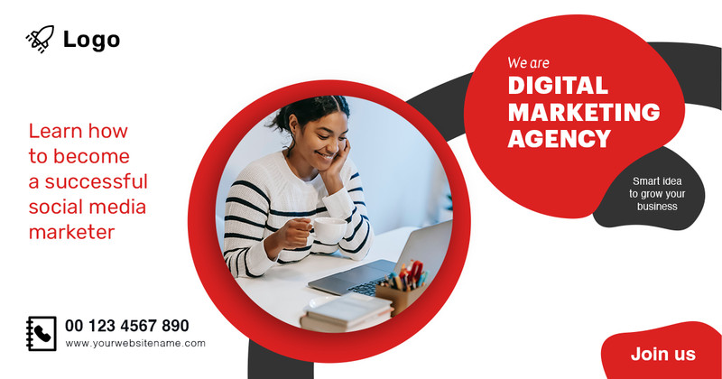 Digital Marketing Social Media Templates gallery