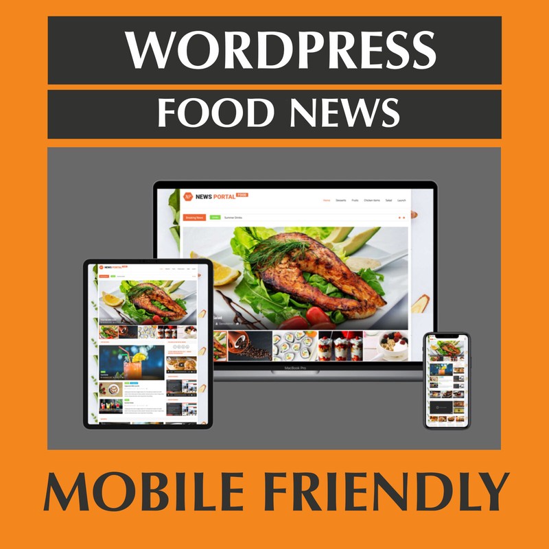 🥇 Turnkey Automated Food News Website Script – Autopilot Adsense Income