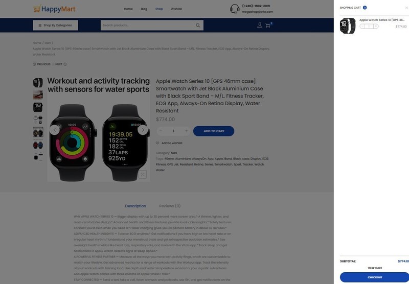 Smart Watch Store, Drop Shipping / Affiliate / eCommerce Website gallery