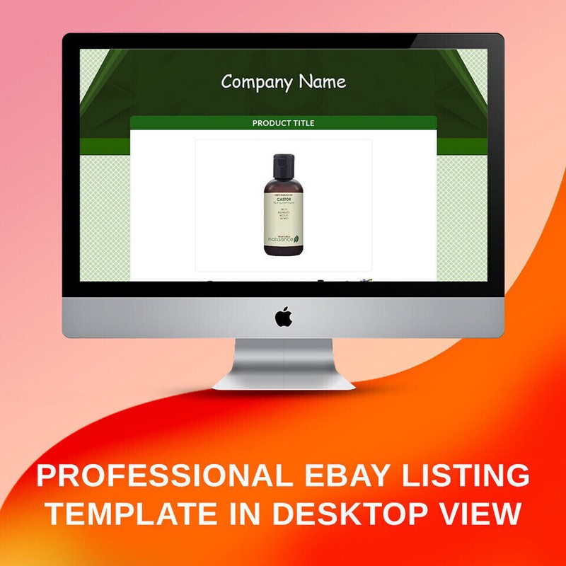 eBay Templates Mobile Responsive eBay Listing Auction Template 2019 Compatible gallery