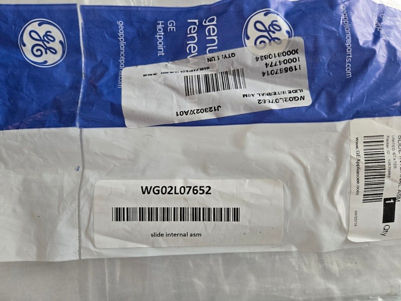 Genuine General Electric GE Slider Internal Assy P/N WB63X23859 gallery