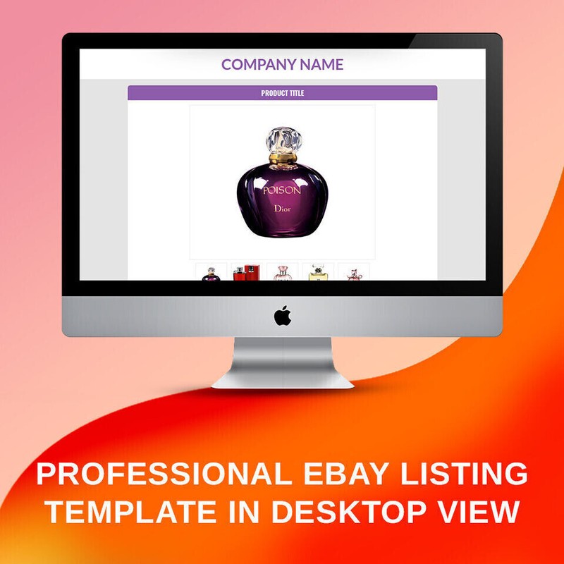 New eBay Mobile Responsive Template Auction Listing Professional HTTPS 2025 gallery