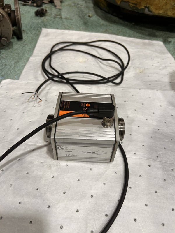 IFM SU9000 Industrial Flow Meter Sensor Stainless Steel Process Flow Monitor gallery