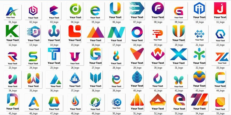 100 Exclusive Logo Templates for 1$ gallery