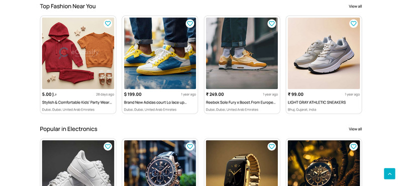 eListing - Classified Ads Marketplace Web + Flutter App | Laravel Admin Panel gallery