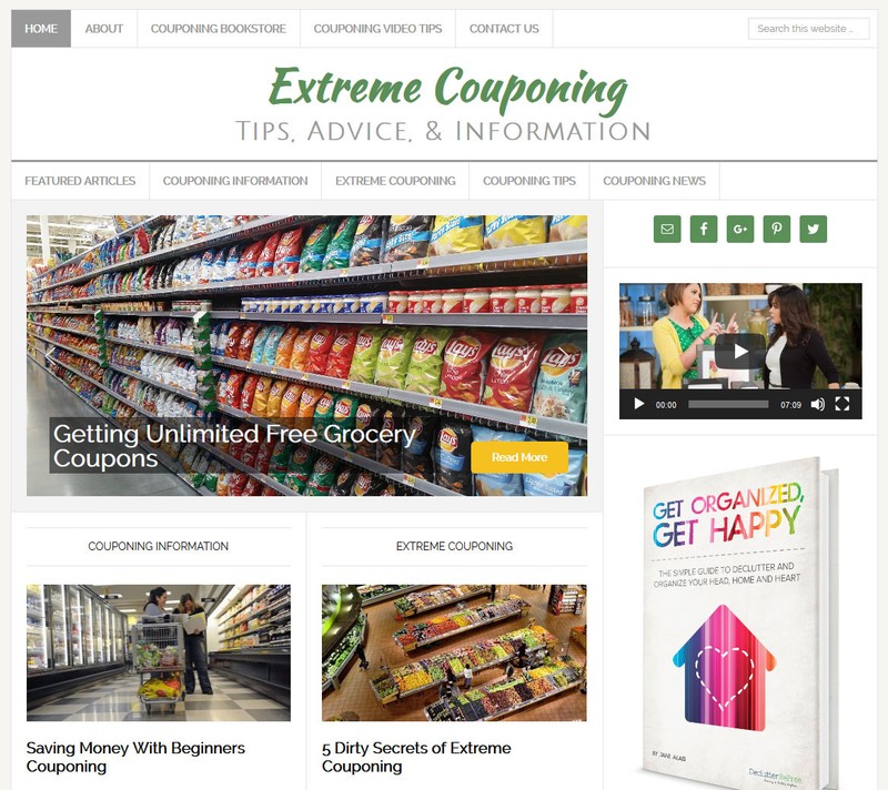 * EXTREME COUPONING * blog website business for sale w/ AUTO CONTENT UPDATES