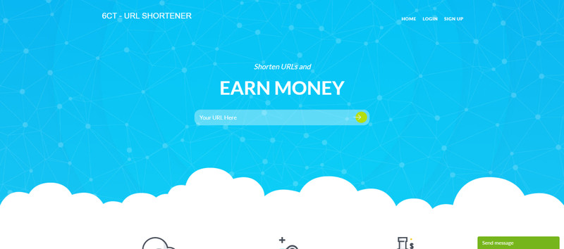 6ct.org URL Shortener Business Website for sale