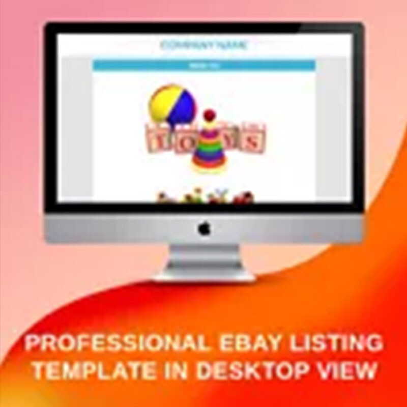 Professional Ebay Listing Template Mobile Friendly Design 2019 HTTPS Compiliant gallery