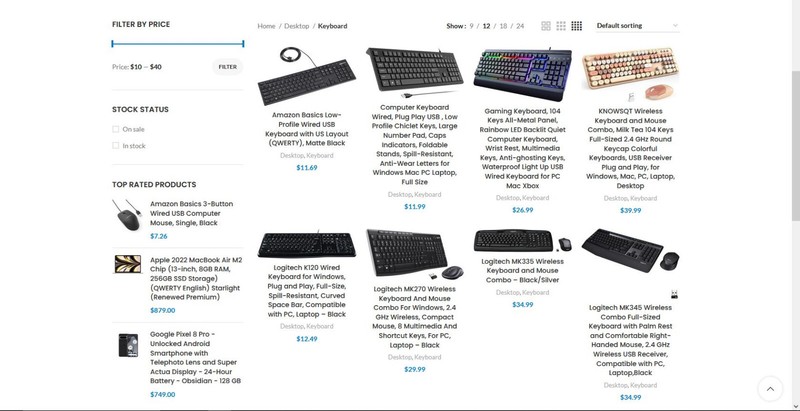 Electronic Niche Amazon Affiliate WordPress Website for Sale with 300+ Products gallery