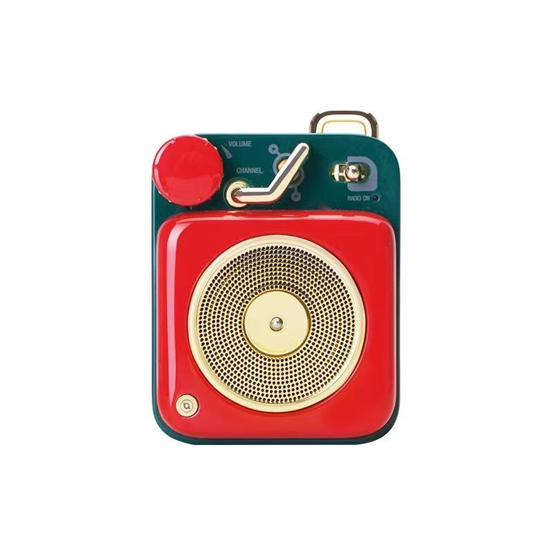 Elvis Audio Atomic Turntable B612 Mini Cute Retro Bluetooth Speaker gallery