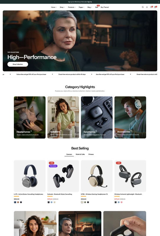 Flozin - Multipurpose Shopify Theme | Responsive eCommerce | RTL Support | Fast gallery