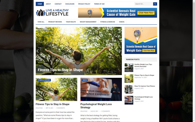 DFY HEALTH NICHE BLOG WORDPRESS WEBSITE + FREE INSTALLATION HIGH QUALITY SEO