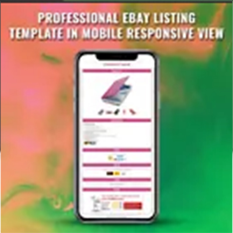 eBay Mobile Responsive Template Auction Listing Professional 2019 Design HTML gallery
