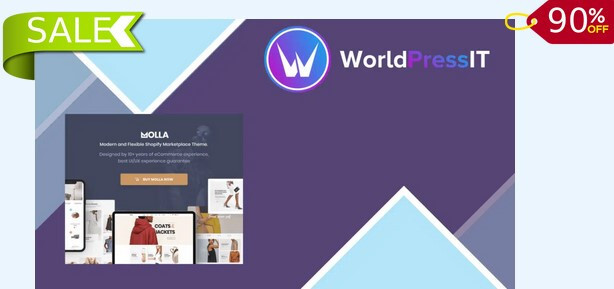 Molla WordPress Premium Woocommerce Theme ⭐Latest Version GPL⭐ Lifetime Updates