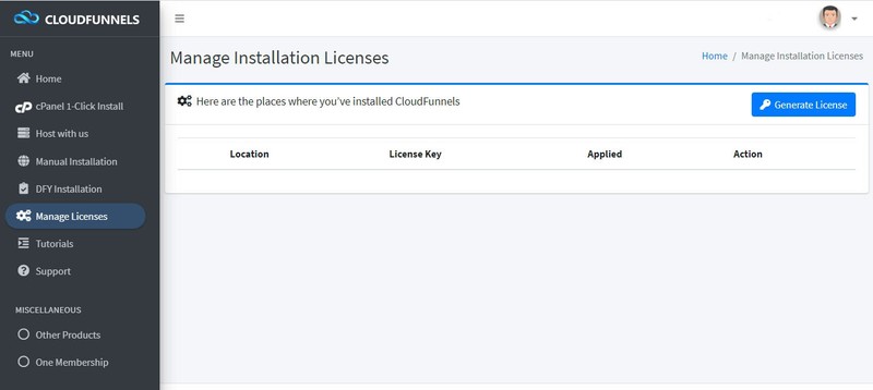 Cloudfunnels pro 2.0 Admin panel create UNILIMITED LICENCES for cloudfunnels! gallery