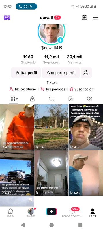 Vendo Teléfono Con Cuenta De Tiktok Nivel 28 De Donador Pido 15 Escucho Ofertas