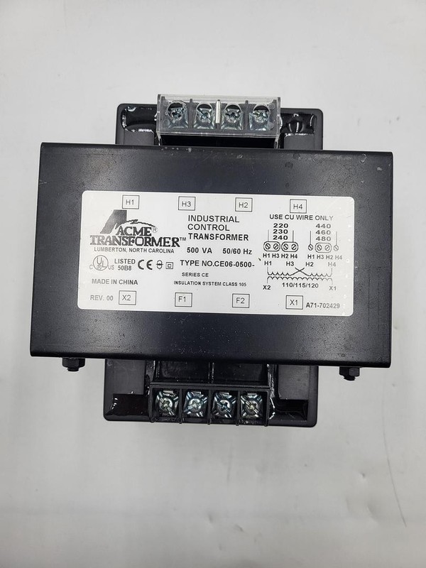 Acme Transformer - industrial control transformer CE06-0500