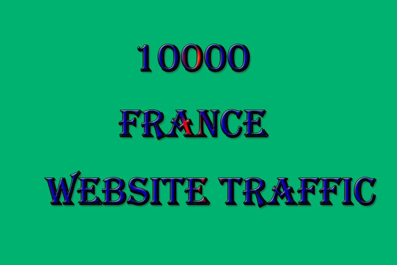 France website traffic - 10000