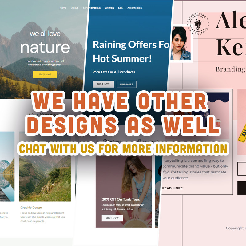 Dark Corporate / Personal Website - Ready to Run + 1-Year Domain and Hosting gallery