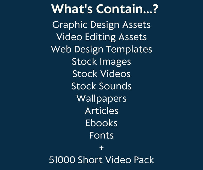 15 Million Digital Assets Bundle for Designers, Marketers & YouTubers gallery