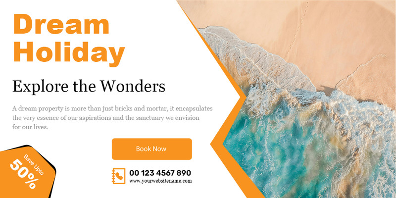 Dream Holidays Social Media Marketing Templates gallery