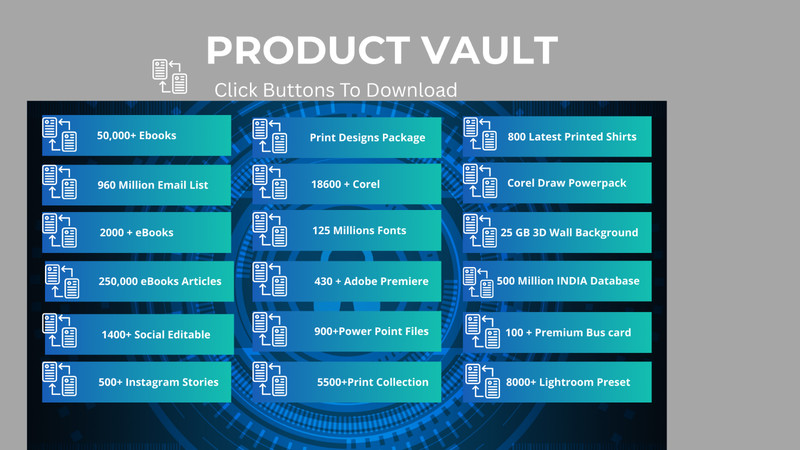 🌟 Million Digital Products PLR Mega Bundle – Unlock Your Digital Fortune⭐ gallery
