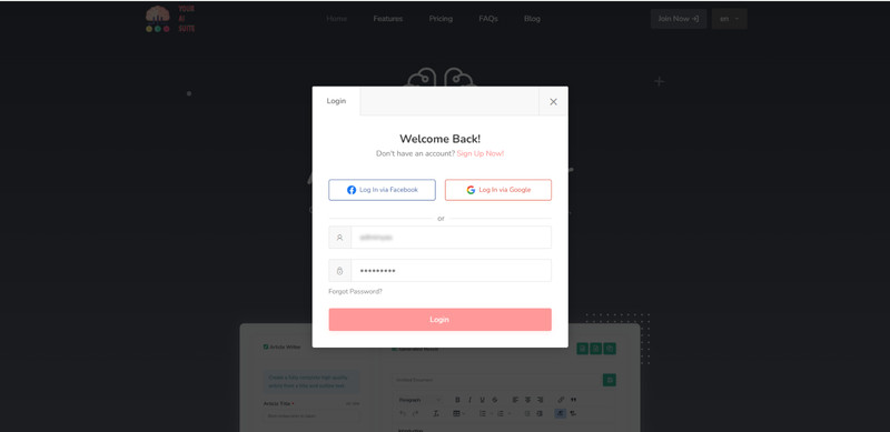 SaaS website for sale gallery