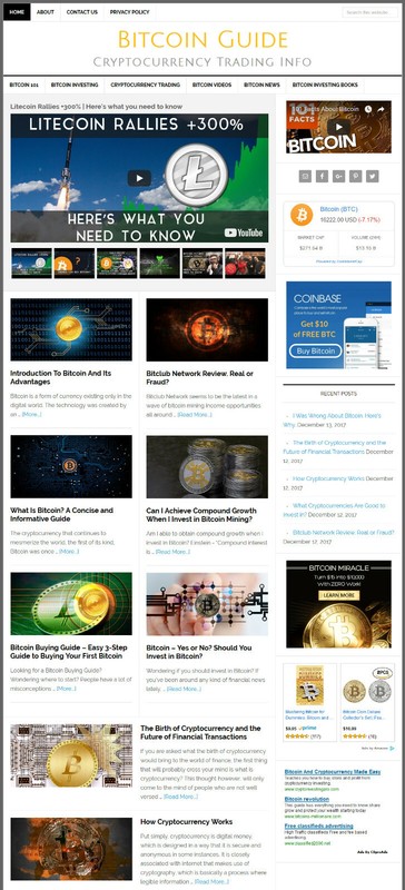 * BTC * blog turnkey affiliate premade website business AUTO CONTENT gallery
