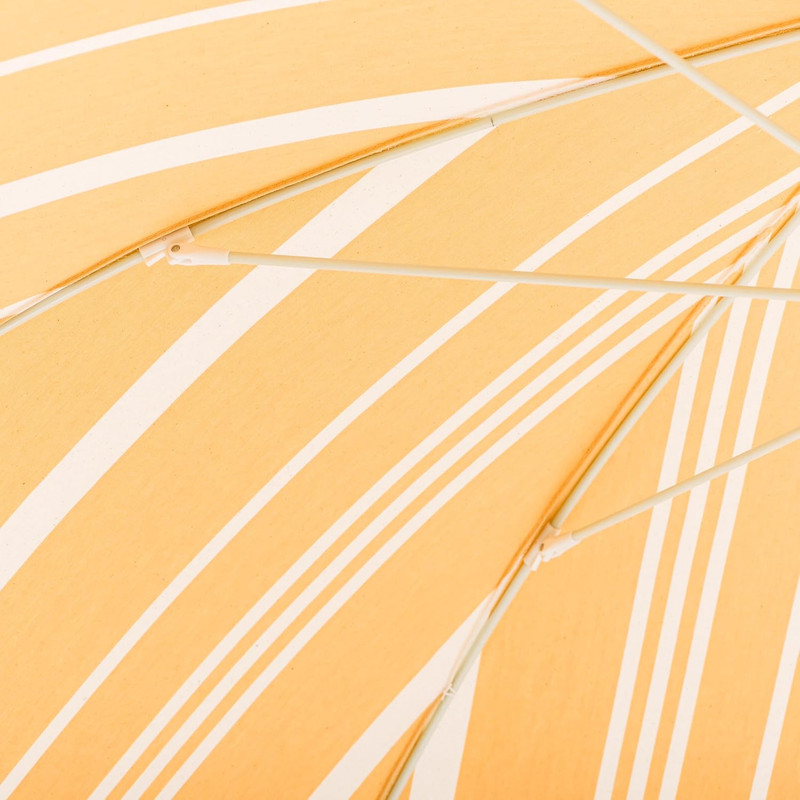Chic Boho Beach Umbrella - 6' UPF 50+ with 7' Wooden Pole for Sun Safety gallery