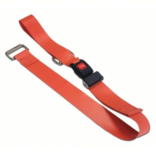 LOT of 4 - 2x DMS Strap Orange 5' H 51652 + 1x 11152 MA (5')+ 1x 11091 OR (9')