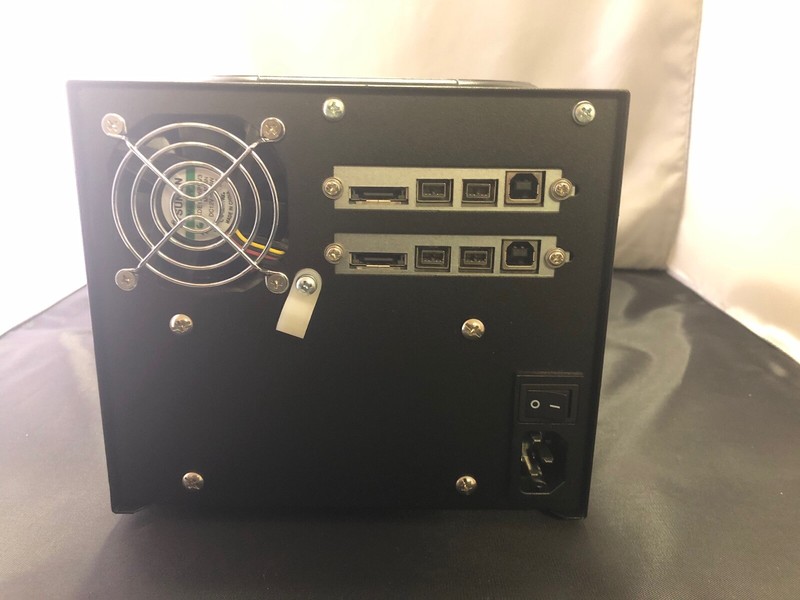 Wiebetech RTX220-QJ 2 Bay Tray-Free Drive Enclosure ESATA Fw800 Fw400 Usb2  gallery
