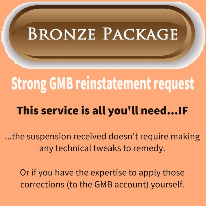 [LOCAL SEO] GMB Google my business account / listing reinstatement service