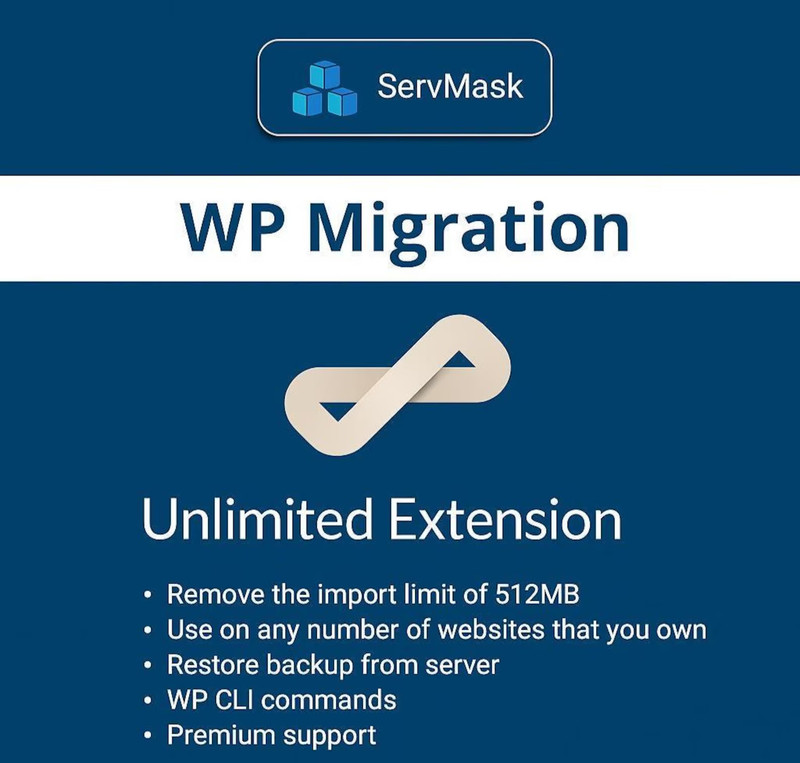 All-in-One WP Migration Unlimited Extension | WordPress Backup & Migration