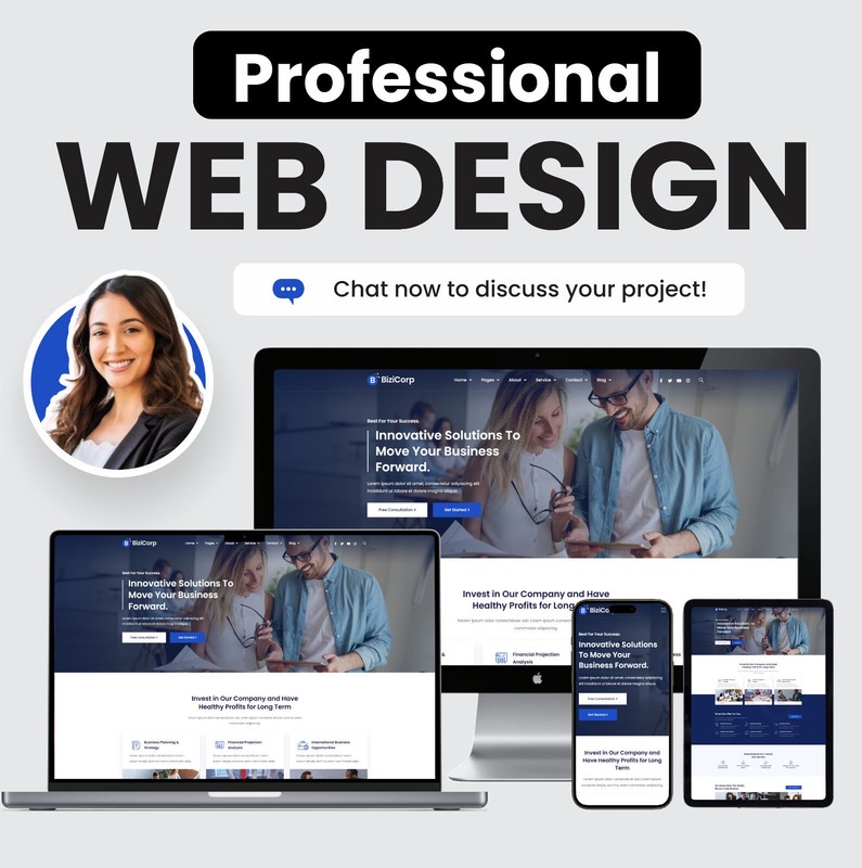 Custom Business Website Design in 24 Hours Shopify, WordPress, Wix, Squarespace