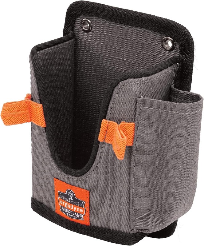 Ergodyne Squids 5543 Barcode Scanner Holder Mount for Forklift – Small Gray