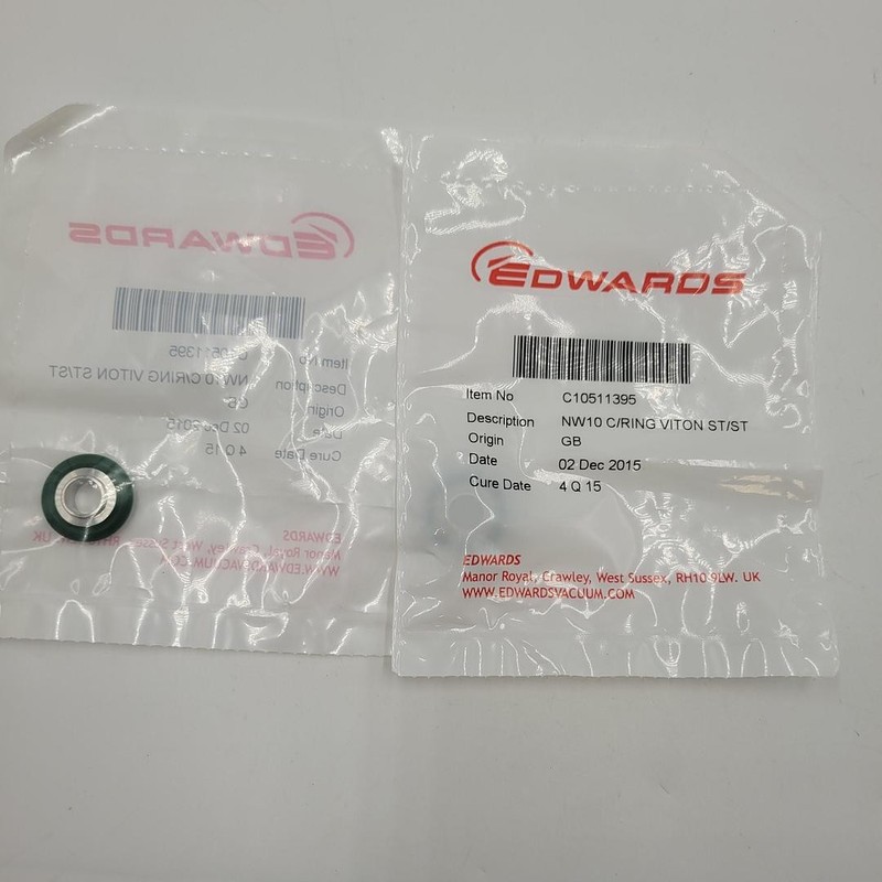 EDWARDS C10511395 o-ring NW10/10 C/RING VITON ST/ST