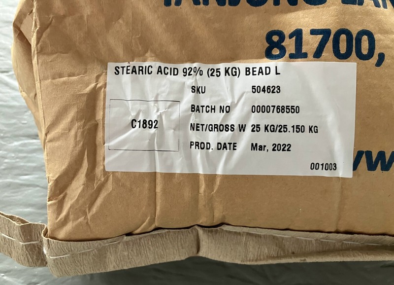 stearic acid 92% food grade 25 kg gallery