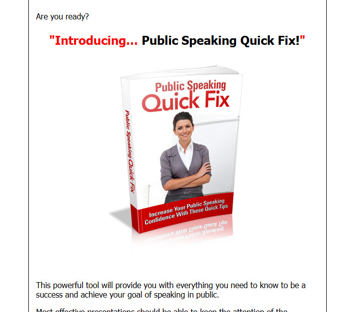 Public Speaking E books, Guides, Website Pages & Courses Bundle w/MRR License gallery