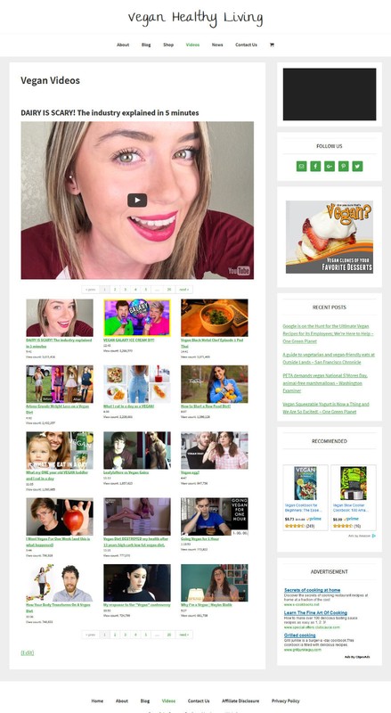 * VEGAN HEALTH * store blog affiliate website business for sale AUTO CONTENT gallery