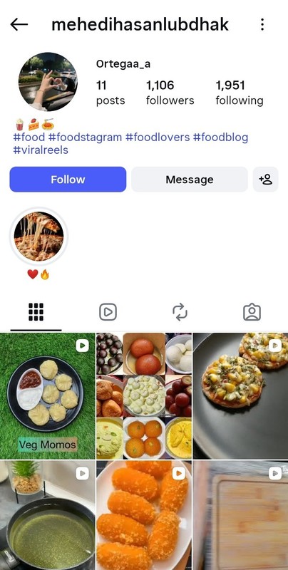 Instagram Page Business For Sale