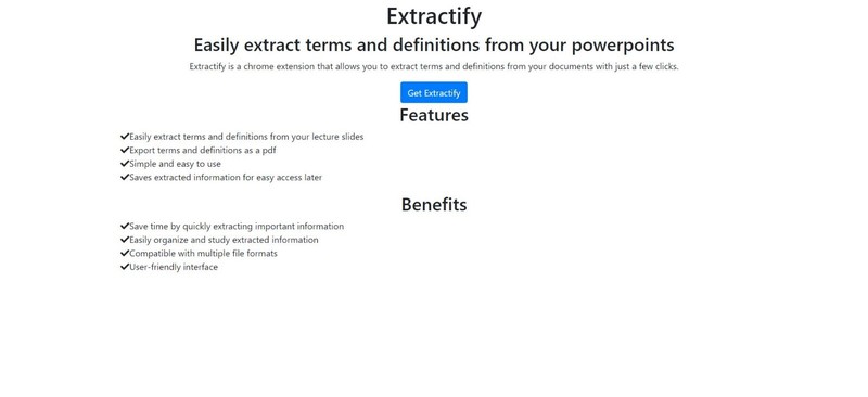 Chrome Extension that extracts text and images from Powerpoint files