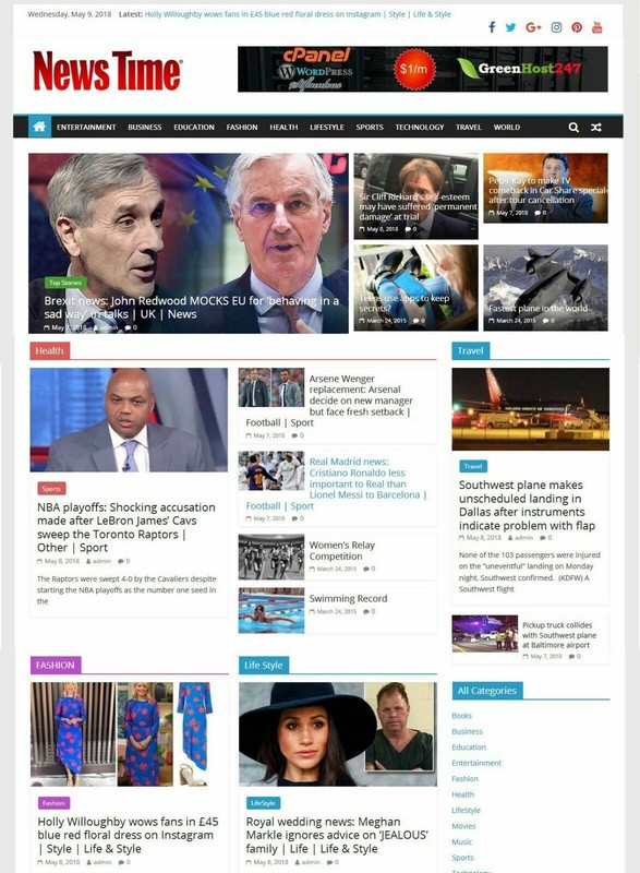 Self Updating Online NEWS Website – Free Installation + Hosting + SSL
